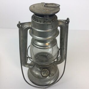 Vintage Czech Meva no. 864 Oil Kerosene Fluid Lantern Lamp Light